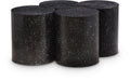 Dimple Terrazzo Pattern Iron Nesting 4pc. Modular Coffee Table