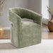 Tresa Arm Chair with Casters - Green