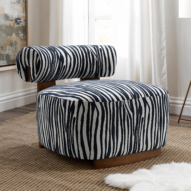Niobe Accent Chair - Midnight Blue