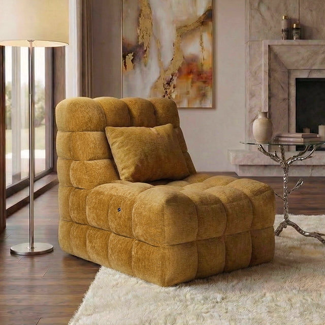 Kamili Massage Chair - Yellow