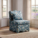Hemsworth Accent Chair - Jacobean Peacock Blue