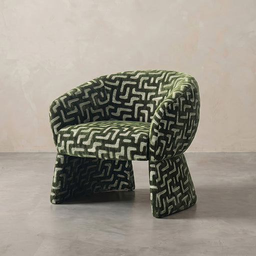 Barlo Accent Chair - Dark Olive