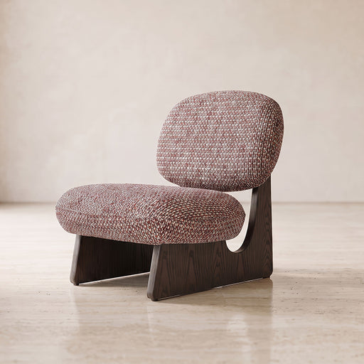 Malva Accent Chair - Tweed Red Ochre