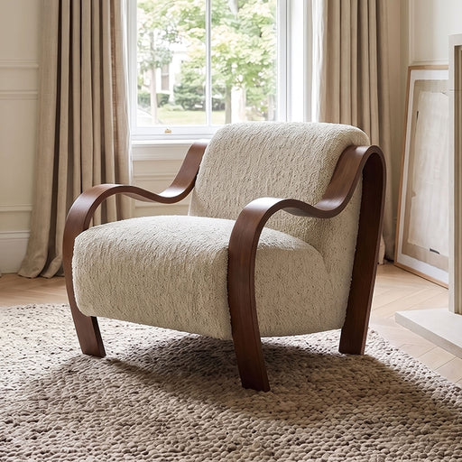 Niari Accent Chair - Egret Beige