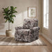 Penryn Swivel Accent Chair - Mocha Brown