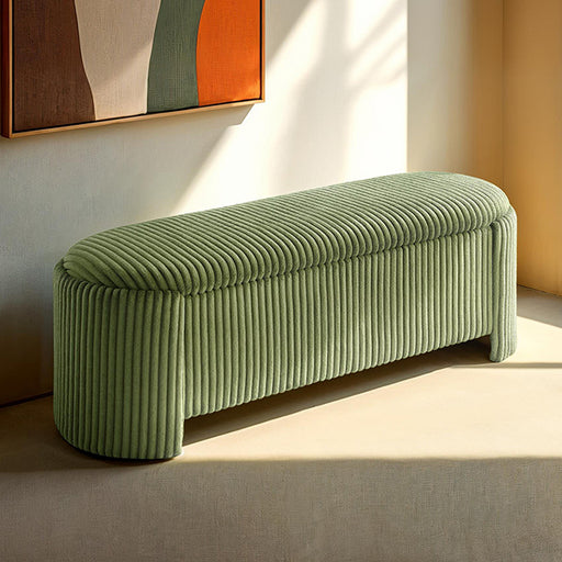 Grainne Storage Bench - Green