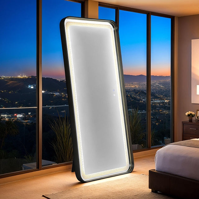 Imogen Floor Mirror - Black