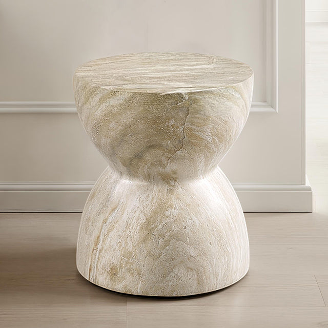 Serpe Side Table - Light Beige