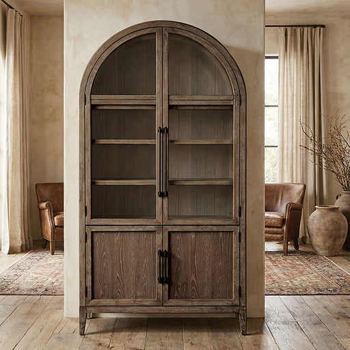 Minster Arched Cabinet - Oak
