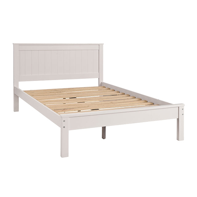 Aludra Loft Bed With Bed - White