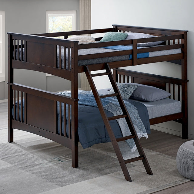 Spring Creek /Bunk Bed - Full / Dark Walnut