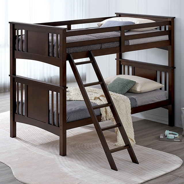 Spring Creek /Bunk Bed - Twin / Dark Walnut