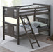 Spring Creek /Bunk Bed - Twin / Stain Gray