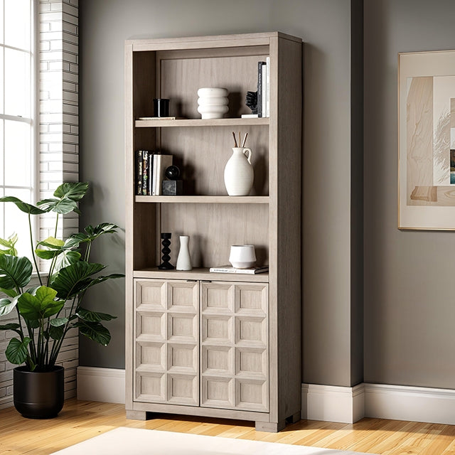 Hatton Cross Bookcase - Tawny