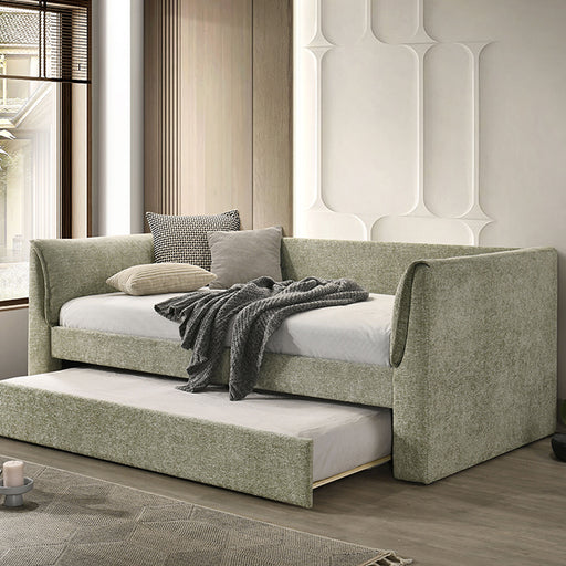Upney Daybed w/ Trundle - Light Green