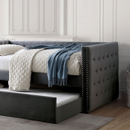 Susanna Daybed w/ Trundle - Gray