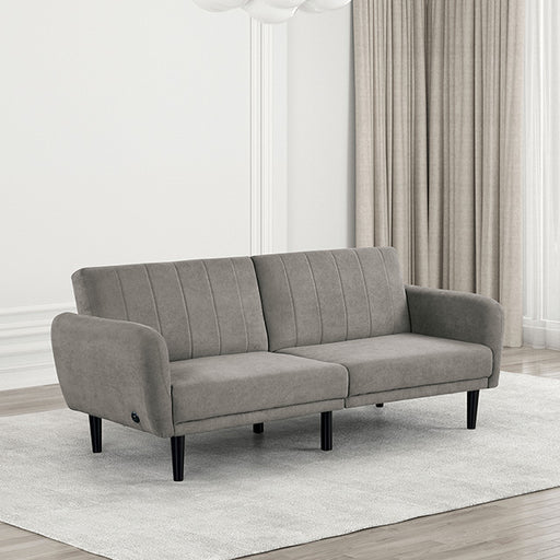 Aristide Futon Sofa - Gray