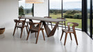 Romont 7 Pc Dining Table Set - Rich Walnut
