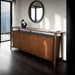 Hadsten 4-Door Sideboard - Rich Walnut