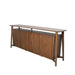Hadsten 4-Door Sideboard - Rich Walnut