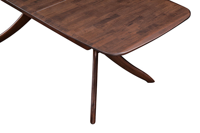 Hadsten 5 Pc Dining Table Set - Rich Walnut