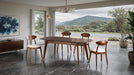 Buren 5 Pc Dining Table Set - Rich Walnut