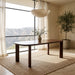 Fortel Oval Dining Table - Rich Walnut