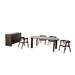 Fortel Oval Dining Table - Rich Walnut