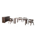 Fortel Oval Dining Table - Rich Walnut
