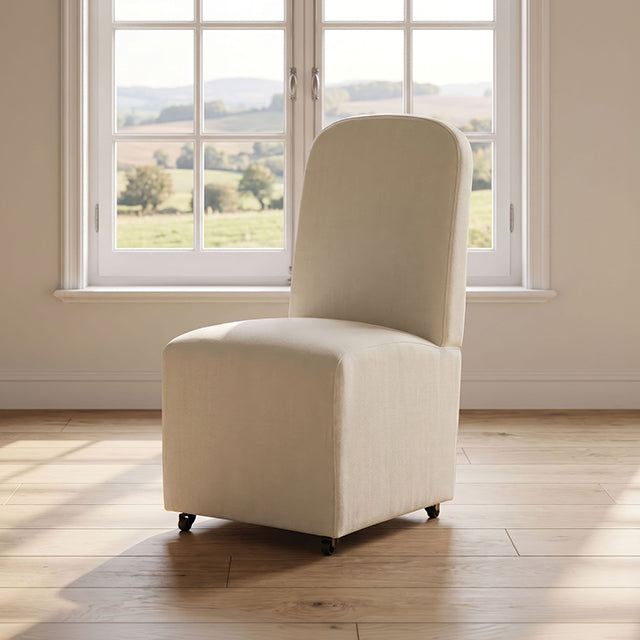 Canterbury Dining Chair (Set of 1) - Beige