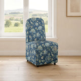 Jacobean Floral Peacock Blue
