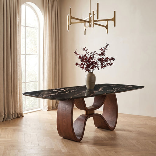 Formara Dining Table - Nero Portoro Black
