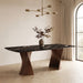 Petralis Dining Table - Nero Portoro Black