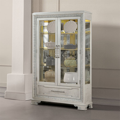 Stella Mia Curio Cabinet - Ivory