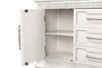 Stella Mia Hutch Buffet - Ivory