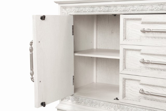 Stella Mia Hutch Buffet - Ivory