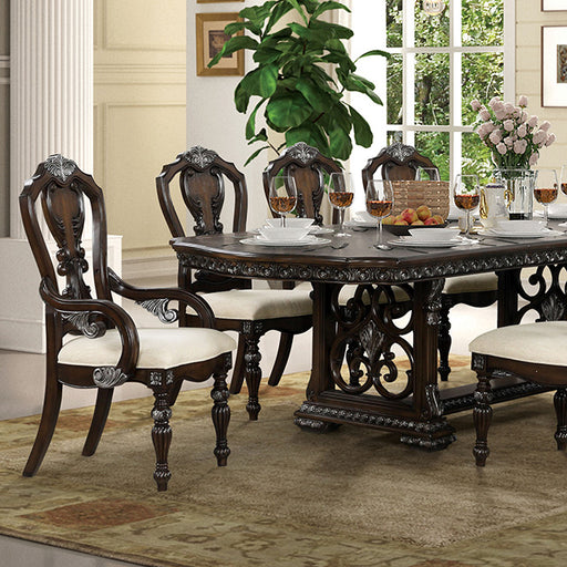Promenade 9 Pc Dining Table Set - Dark Brown