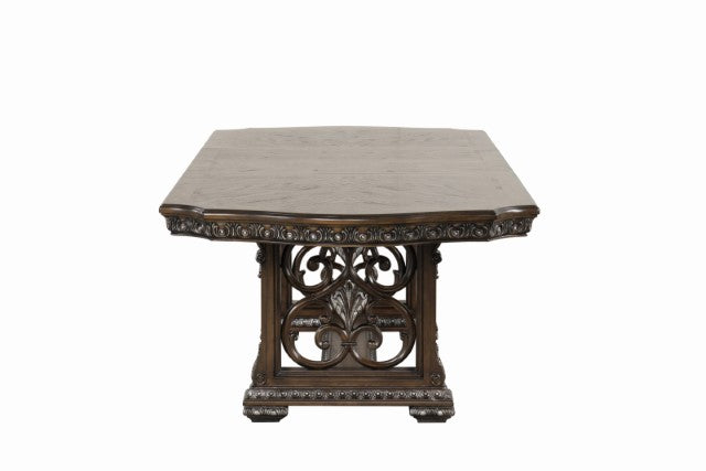 Promenade 7 Pc Dining Table Set - Dark Brown