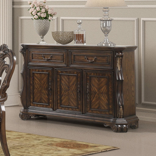 Leovanni Sideboard - Dark Brown