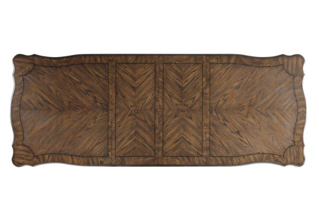 Leovanni Dining Table - Dark Brown