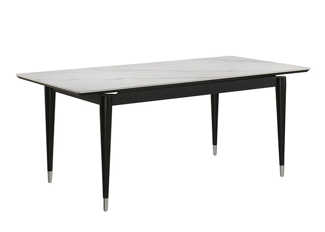 Maidstone Dining Table - Black/White