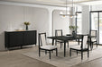 Margate Dining Table - Black