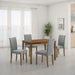 Worland 5 Pc. Dining Table Set - Medium Oak
