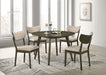 Huttwil 48" Round Dining Table - Dark Walnut