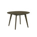 Huttwil 48" Round Dining Table - Dark Walnut