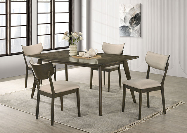 Huttwil Rect. Dining Table - Dark Walnut