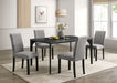 Amelio Side Chair (Set of 2) - Gray/Black