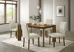 Paolino Side Chair (Set of 2) - Antique Brown/Beige