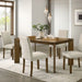 Paolino Dining Table - Antique Brown