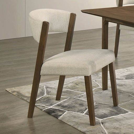 Raissa Side Chair (Set of 2) - Walnut